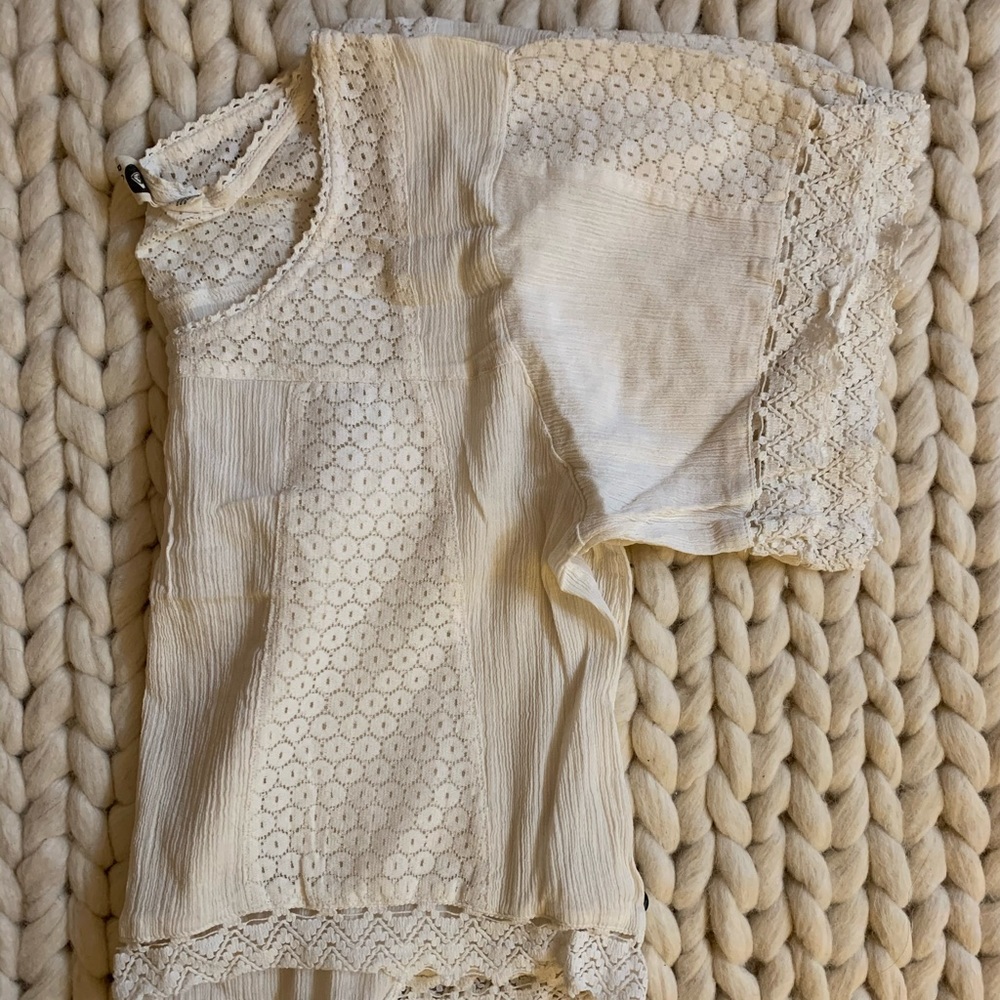 Roxy cute, lace top